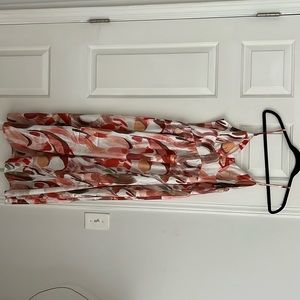 Cupshe - Size: Medium - Never Worn - Pink Silk Dress w/ Leg Slit